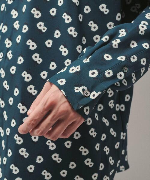 tk.TAKEO KIKUCHI(ティーケータケオキクチ)の「◆Eiji Fukui×tk.TAKEO KIKUCHI コラボSmall Flowerシャツ(シャツ/ブラウス・メンズ・ブラック系3/ブラウン系4/ダークグリーン系3・02/03)」の21枚目の写真