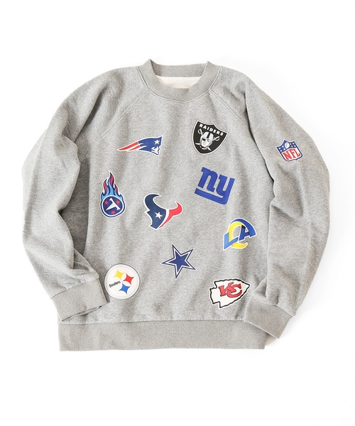 JOURNAL STANDARD relume SELECT（ジャーナルスタンダードレリュームセレクト）の「【ARTEX/アルテックス】NFL スウェット（スウェット・メンズ・ブラック/ネイビー/ブラウン/グレー/レッド・MEDIUM/LARGE）」の2枚目の写真