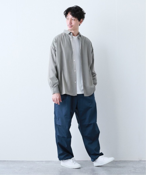 SLOW(スロウ)の「【SLOW】オーバー ミルパンツ(その他パンツ・メンズ・カーキ/ブラック系その他/ダークブルー・MEDIUM/LARGE)」の21枚目の写真