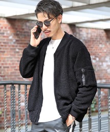 JOKER | 【SOMEDIFF】リングボア型押しMA-1 ジャケット メンズ(MA-1)