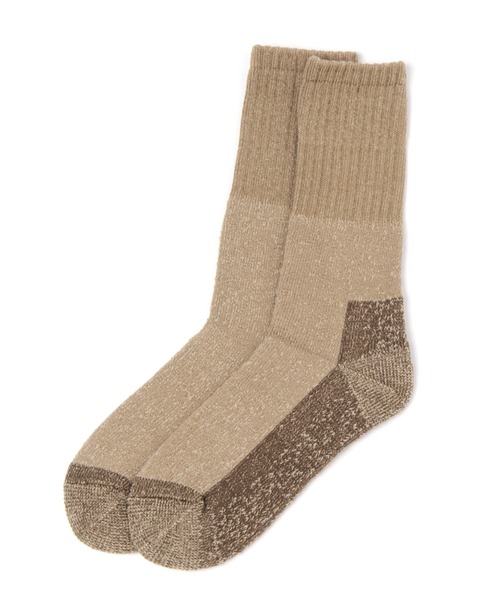 niko and...（ニコアンド）の「【Healthknit(ヘルスニット）】シンカーカラー3Pソックス（ソックス/靴下・メンズ・ベージュ・FREE）」の2枚目の写真