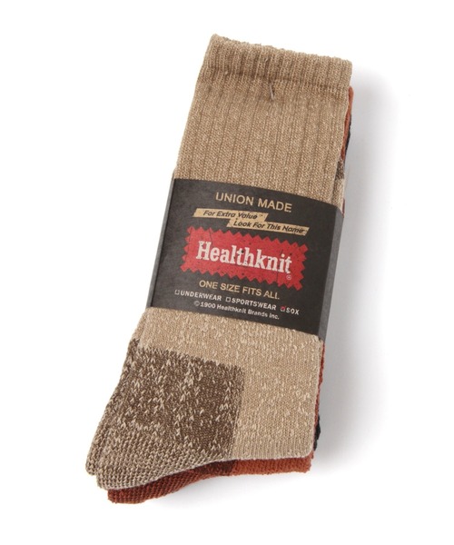 niko and...（ニコアンド）の「【Healthknit(ヘルスニット）】シンカーカラー3Pソックス（ソックス/靴下・メンズ・ベージュ・FREE）」の10枚目の写真