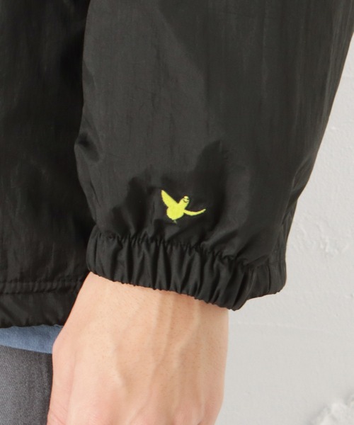 Mark Gonzales(マーク・ゴンザレス)の「ワッシャーナイロン プリント コーチジャケット(ナイロンジャケット・メンズ・ブラック/ベージュ/カーキ・M/L/XL)」の20枚目の写真