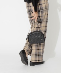 NATURAL BEAUTY BASIC | ジグザグキルトポシェット(ショルダーバッグ)