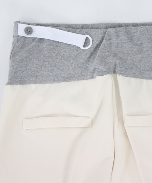 CHOCOA(チョコア)の「マタニティセンタープレススラックスパンツ(マタニティウェア/グッズ・レディース・ブラック/アイボリー・MEDIUM/LARGE/X-LARGE)」の21枚目の写真