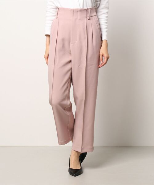 Te chichi（テチチ）の「ハイウエストセンターシームパンツ（その他パンツ・レディース・ネイビー/ピンク/ブルー・SMALL/MEDIUM）」の6枚目の写真