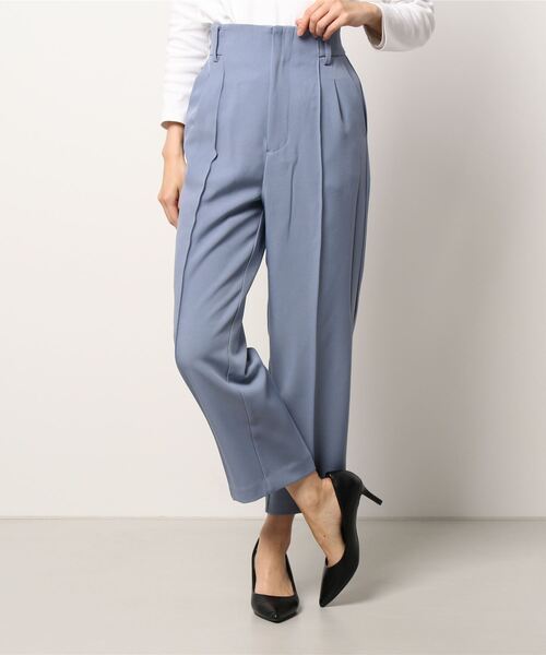 Te chichi（テチチ）の「ハイウエストセンターシームパンツ（その他パンツ・レディース・ネイビー/ピンク/ブルー・SMALL/MEDIUM）」の7枚目の写真