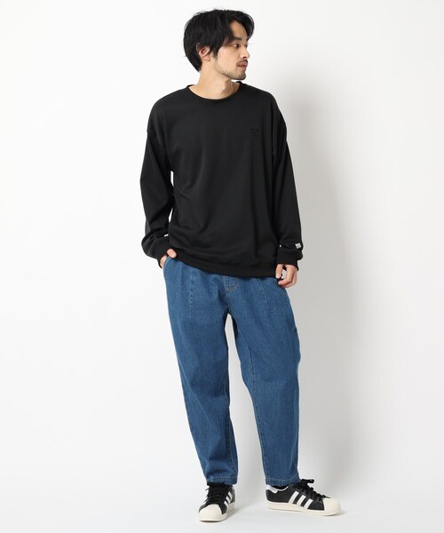 BASECONTROL(ベースコントロール)の「◆裏シャギーボア ストレッチ クルーネックプルオーバー(スウェット・メンズ・ベージュ/グレー/オレンジ/ブラック/ライトグリーン/ブラウン系その他・03/02/04)」の20枚目の写真