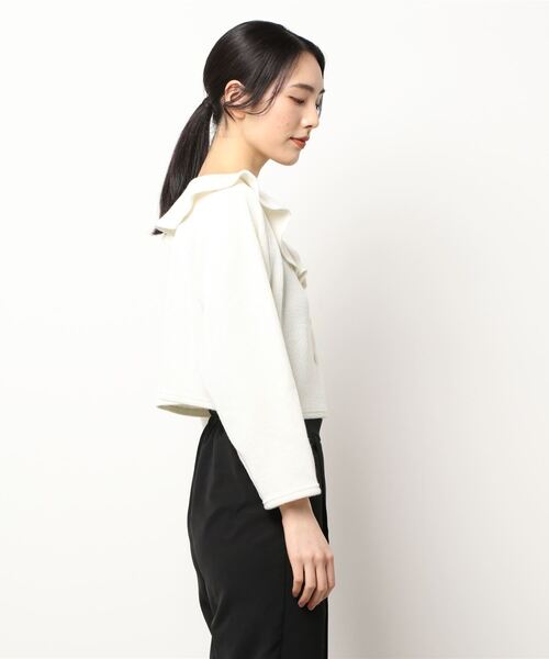 flower(フラワー)の「ウォーミーカラートップ(ニット/セーター・レディース・ホワイト/ブラウン・FREE)」の19枚目の写真