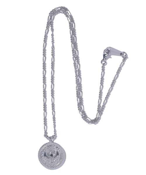 XLARGE（エクストララージ）の「COIN NECKLACE XLLA SV925（ネックレス・メンズ・ゴールド/シルバー・ONE SIZE）」の4枚目の写真
