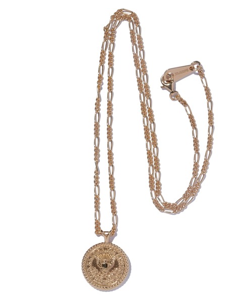 XLARGE（エクストララージ）の「COIN NECKLACE XLLA SV925（ネックレス・メンズ・ゴールド/シルバー・ONE SIZE）」の5枚目の写真