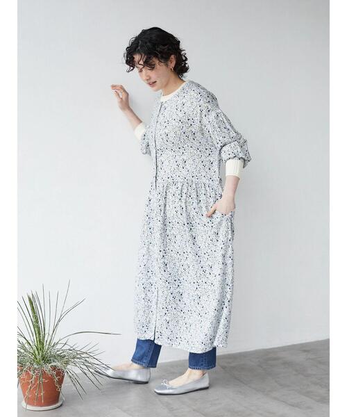 CRAFT STANDARD BOUTIQUE（クラフトスタンダードブティック）の「クルーネックリブニットプルオーバー　＊（ニット/セーター・レディース・チャコールグレー/パープル/レッド/グリーン/アイボリー・M/L）」の15枚目の写真