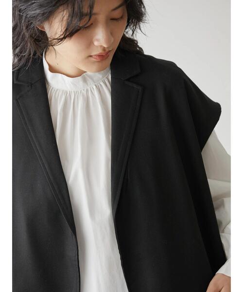 AMERICAN HOLIC(アメリカンホリック)の「ニュアンスジレベスト(その他アウター・レディース・ブラック・M/L)」の6枚目の写真