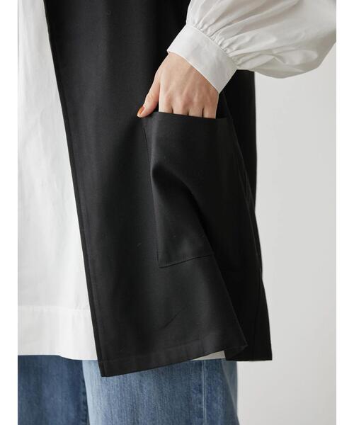 AMERICAN HOLIC(アメリカンホリック)の「ニュアンスジレベスト(その他アウター・レディース・ブラック・M/L)」の8枚目の写真