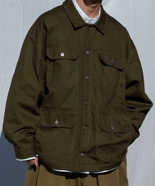 kutir（クティール）の「ミリタリーカバーオール（カバーオール）」 - WEAR