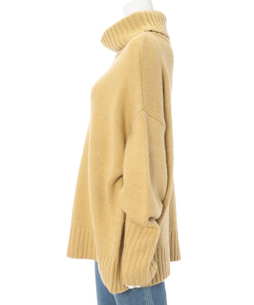 fifth（フィフス）の「サイドスリットオフタートルふんわりニット（ニット/セーター・レディース・ブラック/イエロー/アイボリー・SMALL/MEDIUM）」の14枚目の写真