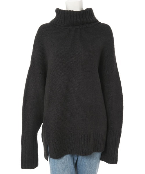 fifth（フィフス）の「サイドスリットオフタートルふんわりニット（ニット/セーター・レディース・ブラック/イエロー/アイボリー・SMALL/MEDIUM）」の16枚目の写真