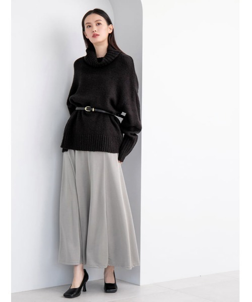 fifth（フィフス）の「サイドスリットオフタートルふんわりニット（ニット/セーター・レディース・ブラック/イエロー/アイボリー・SMALL/MEDIUM）」の10枚目の写真