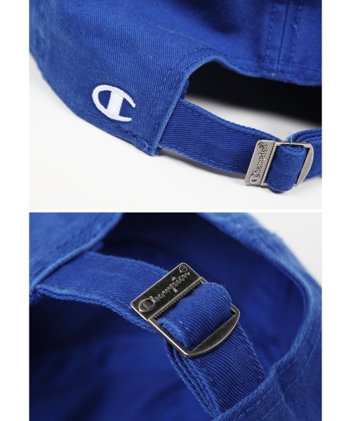 Champion(チャンピオン)の「Champion チャンピオン TWILL LOGO ダッドハット キャップ(キャップ・メンズ・ホワイト/パープル/ネイビー/クリアレッド/その他1/その他2/レッド系2・FREE)」の9枚目の写真
