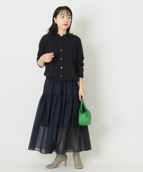 journal standard L'essage(ジャーナルスタンダードレサージュ)の「アンサンブルクルーネックカーディガン/プルオーバー◆(アンサンブル・レディース・ネイビー/ブルー/グリーン・FREE)」の11枚目の写真