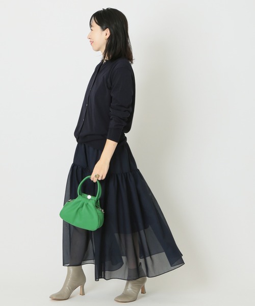 journal standard L'essage(ジャーナルスタンダードレサージュ)の「アンサンブルクルーネックカーディガン/プルオーバー◆(アンサンブル・レディース・ネイビー/ブルー/グリーン・FREE)」の14枚目の写真