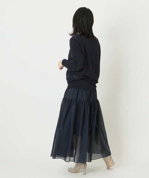 journal standard L'essage(ジャーナルスタンダードレサージュ)の「アンサンブルクルーネックカーディガン/プルオーバー◆(アンサンブル・レディース・ネイビー/ブルー/グリーン・FREE)」の16枚目の写真