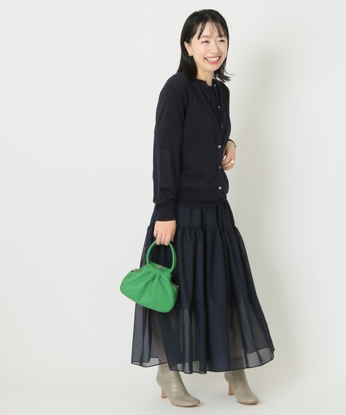 journal standard L'essage(ジャーナルスタンダードレサージュ)の「アンサンブルクルーネックカーディガン/プルオーバー◆(アンサンブル・レディース・ネイビー/ブルー/グリーン・FREE)」の17枚目の写真