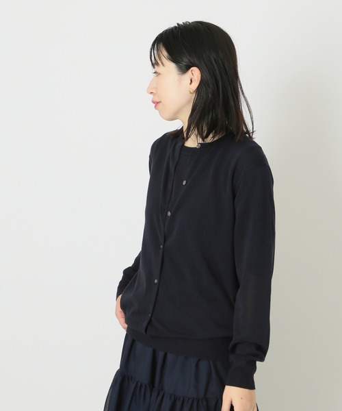 journal standard L'essage(ジャーナルスタンダードレサージュ)の「アンサンブルクルーネックカーディガン/プルオーバー◆(アンサンブル・レディース・ネイビー/ブルー/グリーン・FREE)」の19枚目の写真