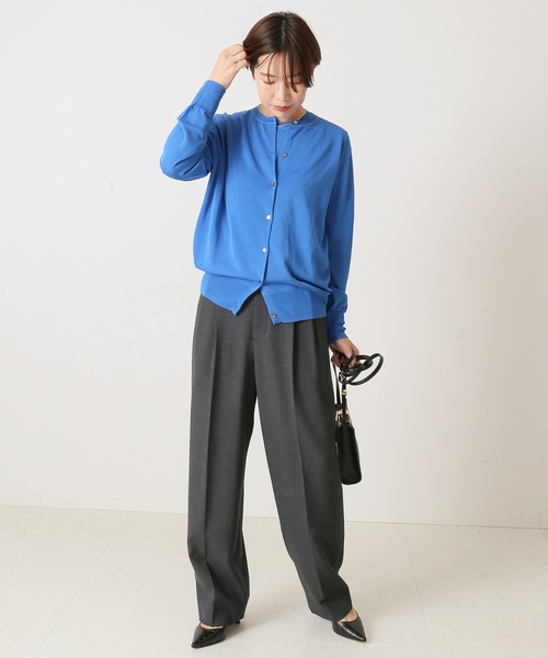 journal standard L'essage(ジャーナルスタンダードレサージュ)の「アンサンブルクルーネックカーディガン/プルオーバー◆(アンサンブル・レディース・ネイビー/ブルー/グリーン・FREE)」の22枚目の写真