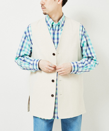 【LA BOUCLE】ネップグログラン ロングベスト