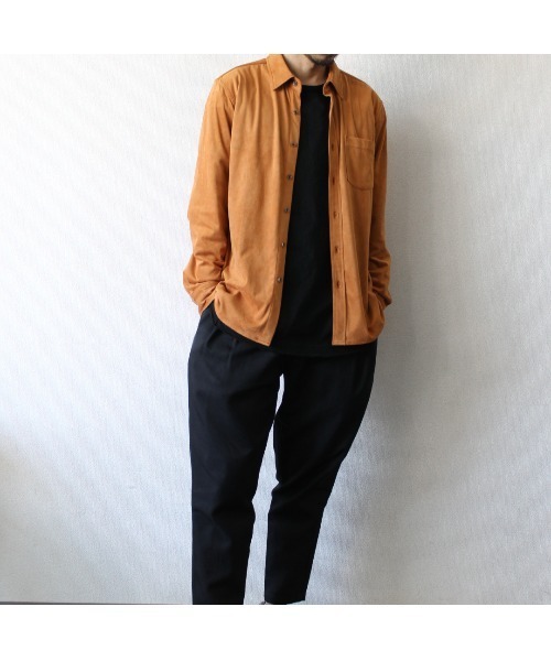 【Ls】【LiSS】フェイクスエードシャツ（シャツ/ブラウス）｜LiSS（リス）