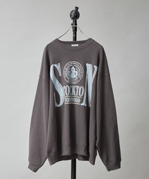 【　re_k by JUNRED　】ヴィンテージカレッジBIGバルーンスウェット