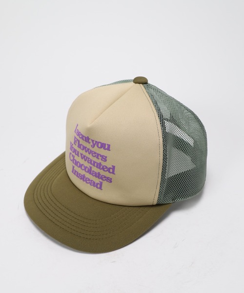 MYne(マイン)の「MYne マイン / Form Printed Mesh Cap プリントメッシュキャップ 帽子 / G08AC036(キャップ・メンズ・ブラック/ブラウン/カーキ・FREE)」の6枚目の写真