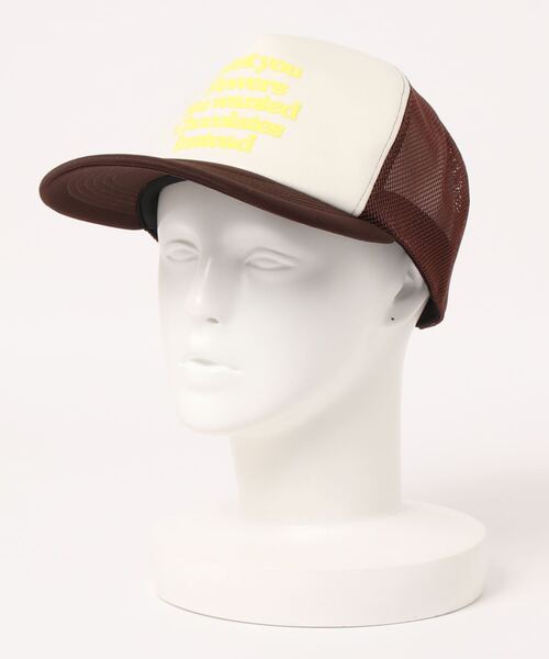 MYne(マイン)の「MYne マイン / Form Printed Mesh Cap プリントメッシュキャップ 帽子 / G08AC036(キャップ・メンズ・ブラック/ブラウン/カーキ・FREE)」の7枚目の写真