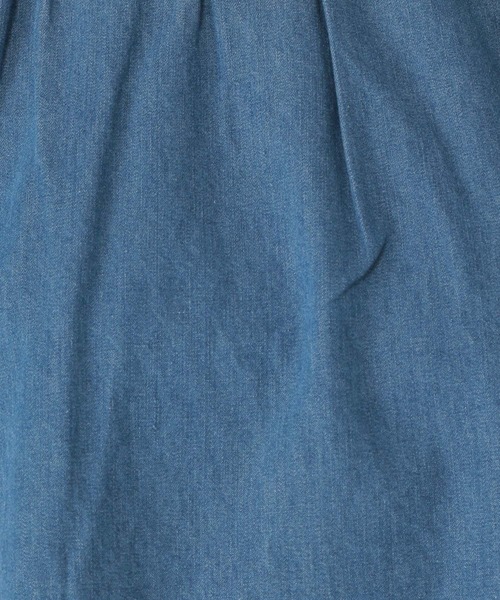 studio CLIP（スタディオクリップ）の「ダブルフロントデニムアソートブラウス（シャツ/ブラウス・レディース・ライトブルー/オフホワイト/カーキ・FREE）」の21枚目の写真