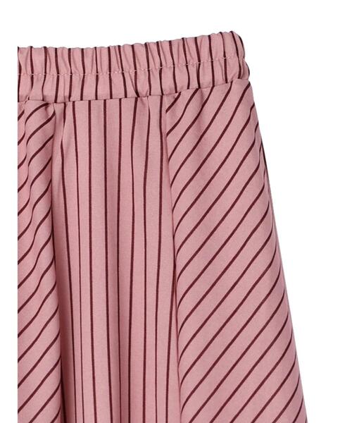 RAY CASSIN FAVORI（レイカズンフェバリ）の「・RAY CASSIN ストライプフレアハギスカート＊（スカート・レディース・ピンク/ベージュ/カーキ/ブラック・FREE）」の12枚目の写真