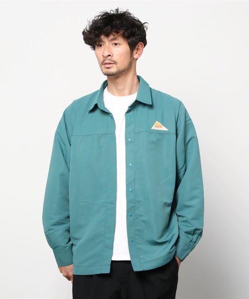 KELTY(ケルティ)の「KELTY/ケルティ ユーティリティシャツジャケット(シャツ/ブラウス・メンズ・ライトブルー/ブラック/ベージュ/グリーン・M/L/XL/S)」の4枚目の写真