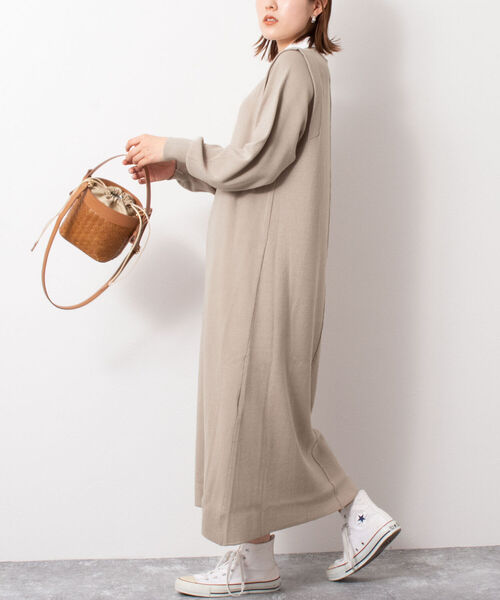 セール Web限定 Torrazzo トラッゾドンナ Torrazzo Donna トラッゾドンナ のファッション 取り外し襟付きニットワンピース ワンピース Torrazzo 取り外し襟付きニットワンピース 2 0290 1 07 071 をセール価格で購入できます Nolley S