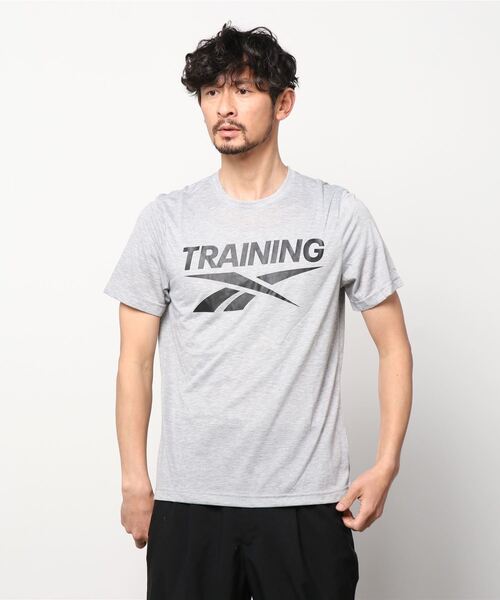 Reebok(リーボック)の「 グラフィック シリーズ Tシャツ / Graphic Series T-Shirt /(Tシャツ/カットソー・メンズ・ブラック/ヘザーグレー/アーミー・SMALL/MEDIUM/LARGE/X-LARGE/XX-LARGE/X-SMALL/XXX-LARGE)」の11枚目の写真
