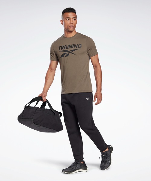 Reebok(リーボック)の「 グラフィック シリーズ Tシャツ / Graphic Series T-Shirt /(Tシャツ/カットソー・メンズ・ブラック/ヘザーグレー/アーミー・SMALL/MEDIUM/LARGE/X-LARGE/XX-LARGE/X-SMALL/XXX-LARGE)」の15枚目の写真
