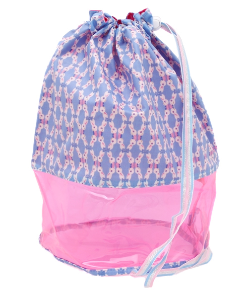 fafa（フェフェ）の「MELODY | プールバッグ（バックパック/リュック・キッズ・マルチ/ブルー系その他・FREE）」の2枚目の写真