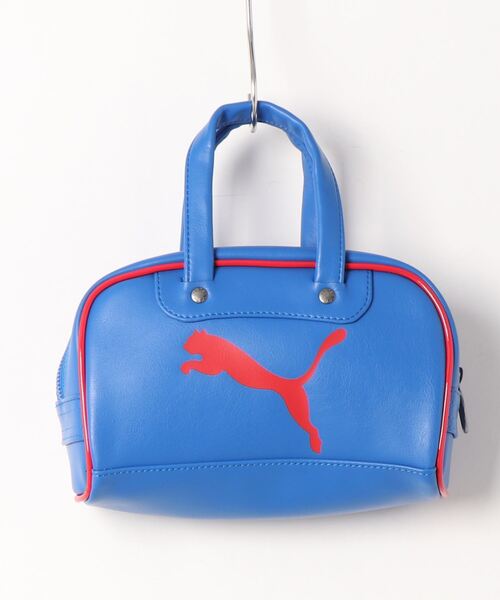 PUMA（プーマ）の「PUMA プーマ ウィメンズ PUMA RETRO ミニ グリップバッグ 2.5L（トートバッグ・レディース・オレンジ系その他/ブラック×レッド/ブルー系その他・フリー）」の4枚目の写真