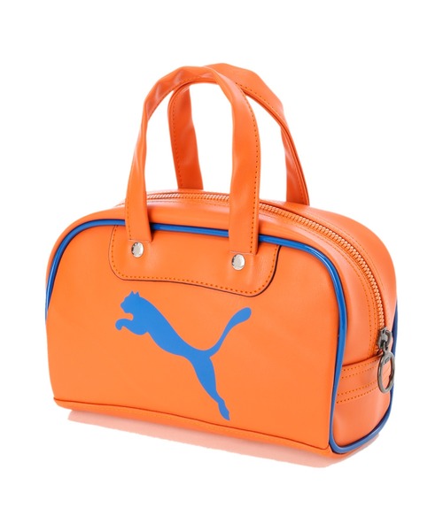 PUMA（プーマ）の「PUMA プーマ ウィメンズ PUMA RETRO ミニ グリップバッグ 2.5L（トートバッグ・レディース・オレンジ系その他/ブラック×レッド/ブルー系その他・フリー）」の19枚目の写真