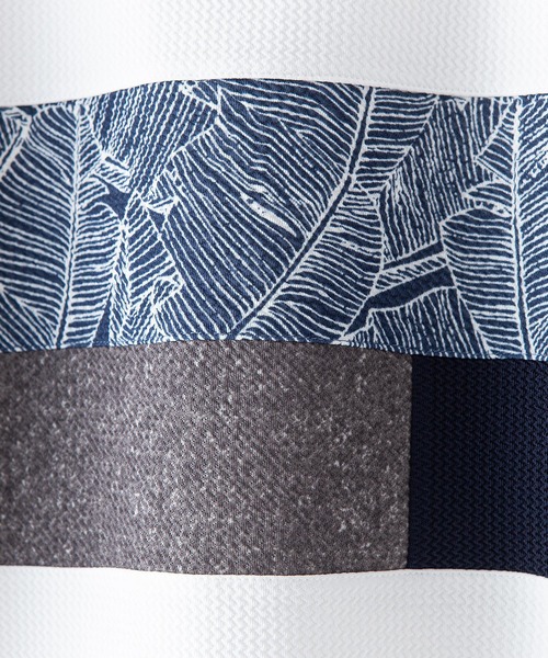 Blue Standard （ブルースタンダード）の「【BLUE STANDARD/ブルースタンダード】快適ファンクション ストレッチ　速乾 イージーケア ドライワッフルパネル切り替えTシャツ（Tシャツ/カットソー・メンズ・カーキ/ホワイト/ネイビー/ブラック・LARGE/X-LARGE/MEDIUM）」の19枚目の写真