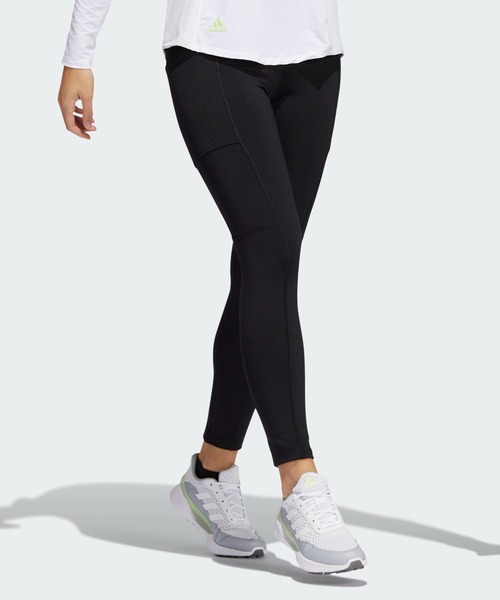 adidas（アディダス）の「HEAT .RDY サイドポケットレギンス【adidas Golf/アディダスゴルフ】（レギンス/スパッツ・レディース・ブラック/ネイビー・SMALL/MEDIUM/LARGE/X-LARGE/XX-LARGE）」の3枚目の写真