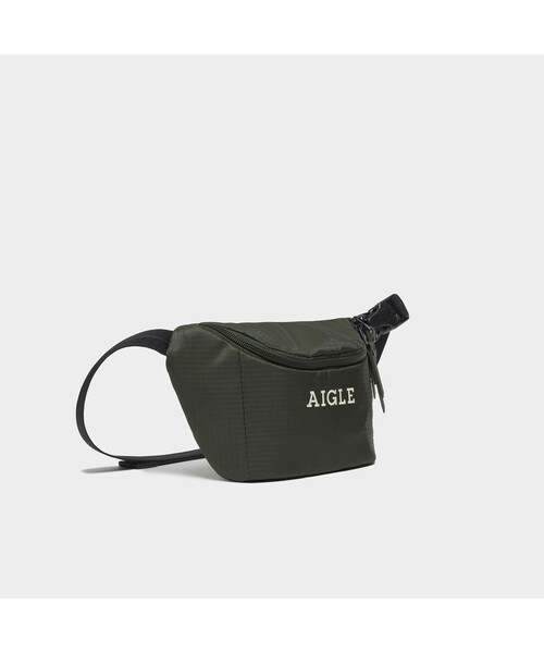 AIGLE（エーグル）の「イデヴァ ヒップバック（ボディバッグ/ウエストポーチ・レディース・ブラック/カーキ・FREE）」の5枚目の写真