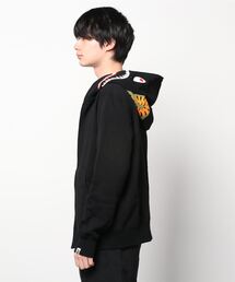 APE シャークパーカー ブラック M パーカー 1ST SHARK FULL ZIP HOODIE（パーカー）｜A BATHING APE（ア