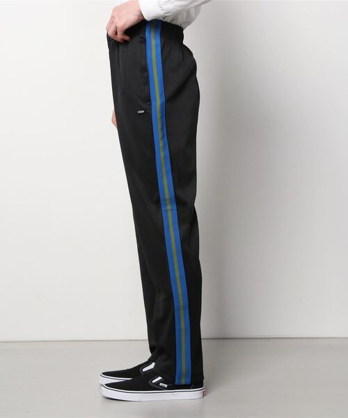 STUSSY(ステューシー)の「STUSSY /ステューシー/トラックパンツ POLY TRACK PANT(スウェットパンツ・メンズ・ブラック・LARGE)」の2枚目の写真