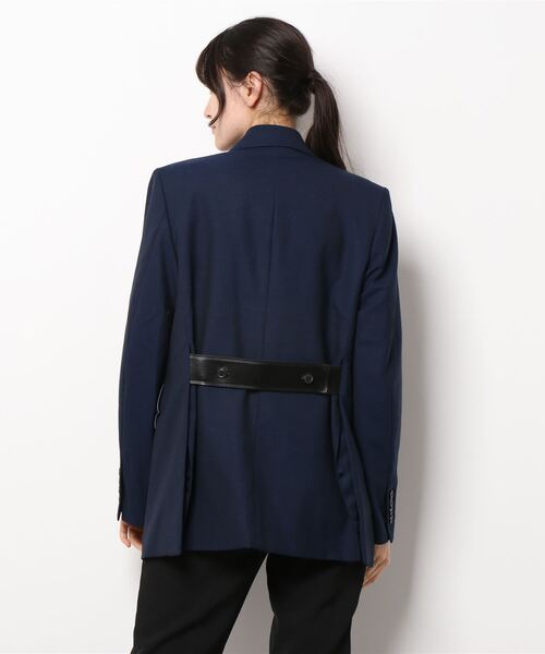 TOGA PULLA（トーガ　プルラ）の「TOGA PULLA High twist wool jacket TP12-FD218（テーラードジャケット・レディース・ブルー・38）」の10枚目の写真