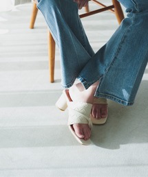 FREE'S MART | カバーラインメッシュ風サンダル(サンダル)